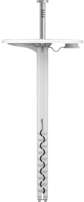 Тарельчатый дюбель NORMOCLIP NF 1MH 8/60-120 с металлическим стержнем
